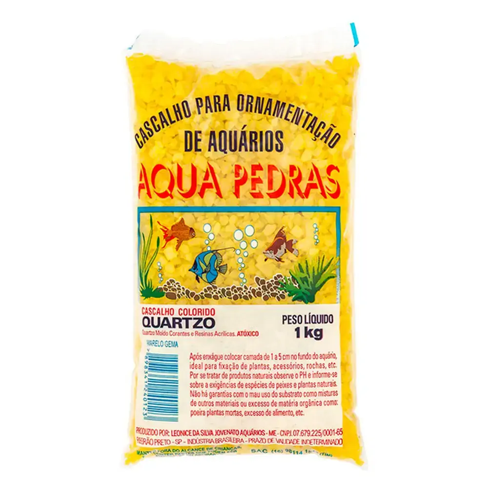 Quartzo Amarelo Gema 1kg