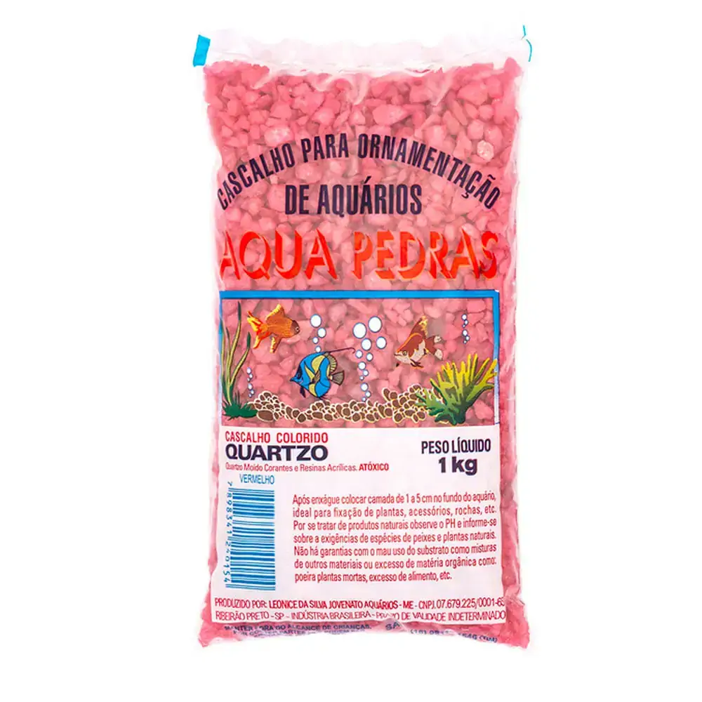 Quartzo Vermelho 1kg