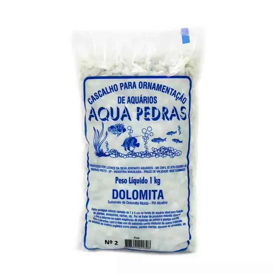 Substrato Para Aquários Aqua Pedras Dolomita