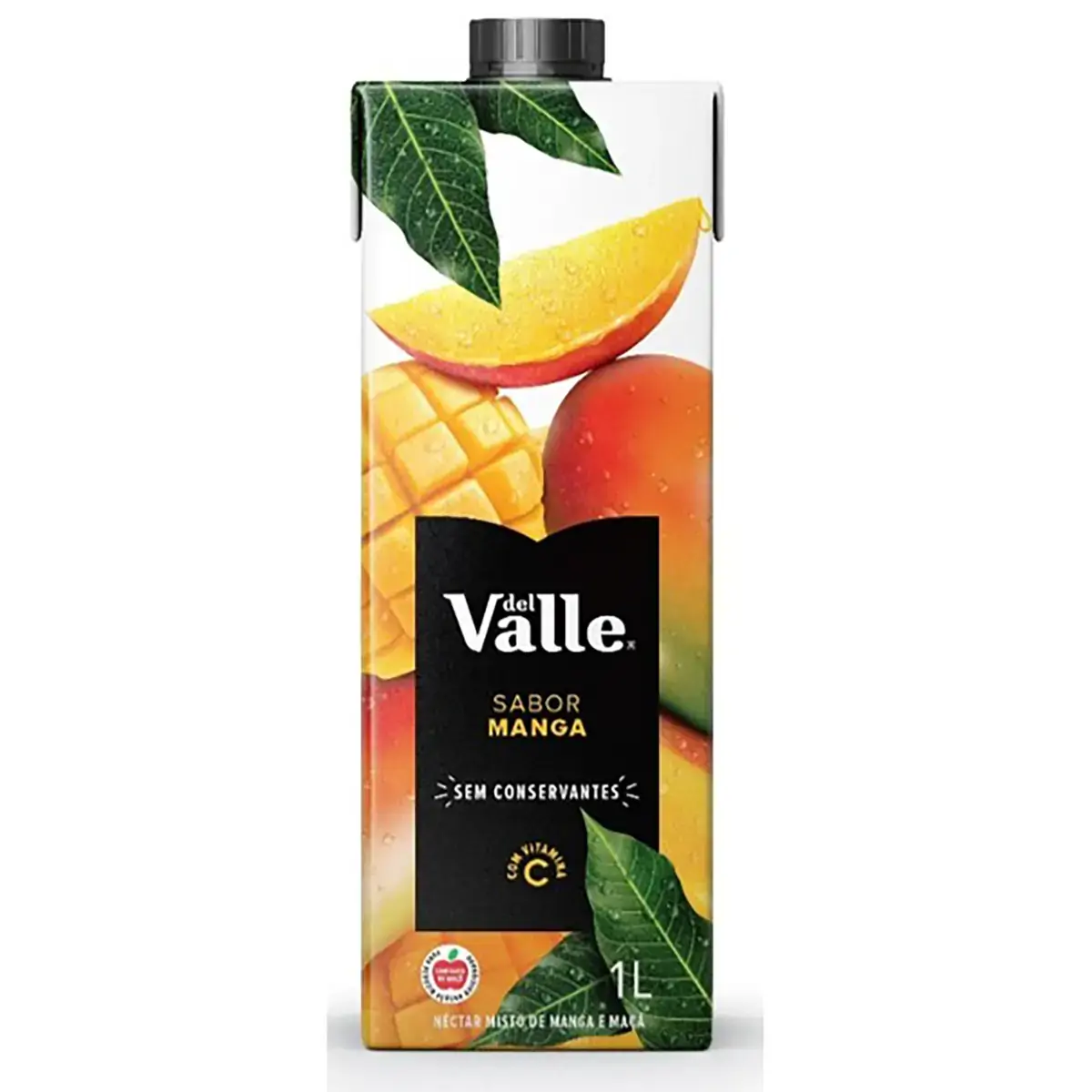 Néctar Manga Sem Adição De Açúcar Del Valle Caixa 1l