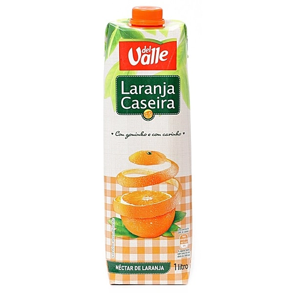 Suco De Laranja Caseira Del Valle 1l