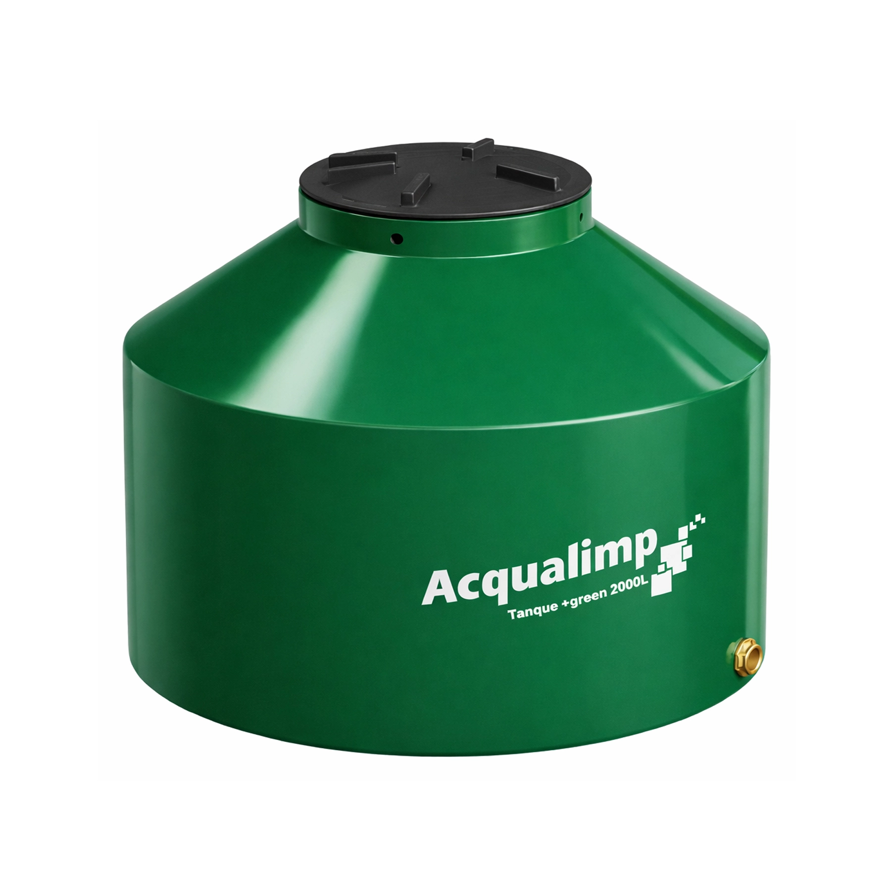 Caixa d Água 2000L Polietileno Green Acqualimp