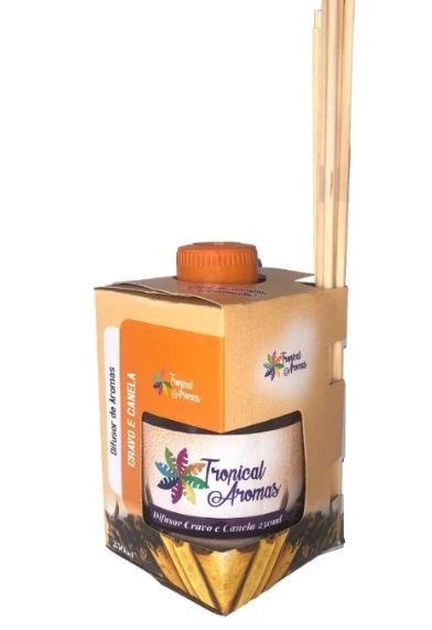 Difusor Tropical Cravo E Canela 250ml
