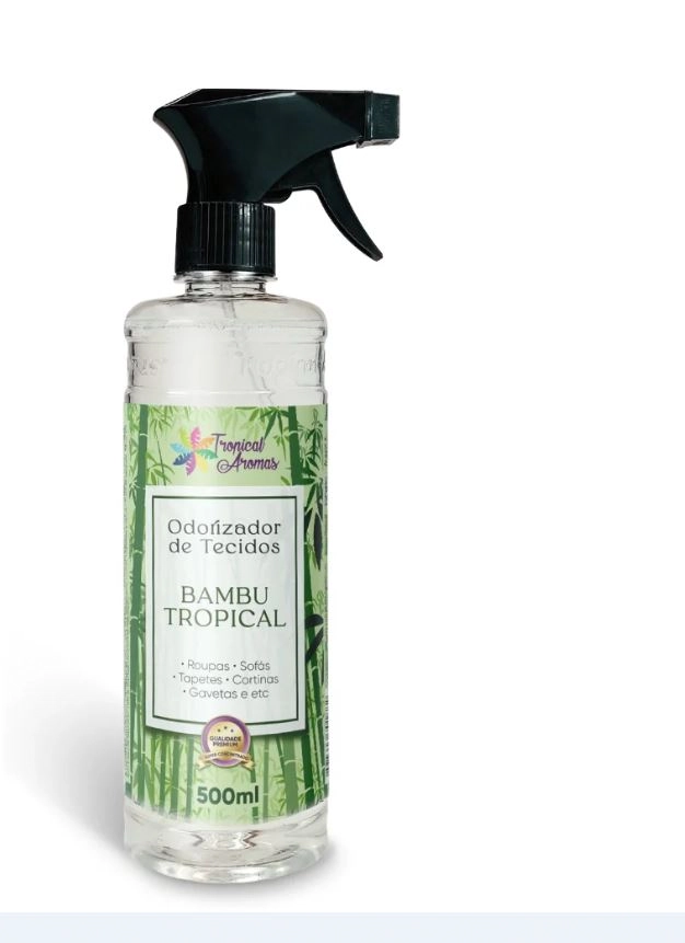 Odorizador De Tecidos Tropical Aromas Bambu Tropical 500ml