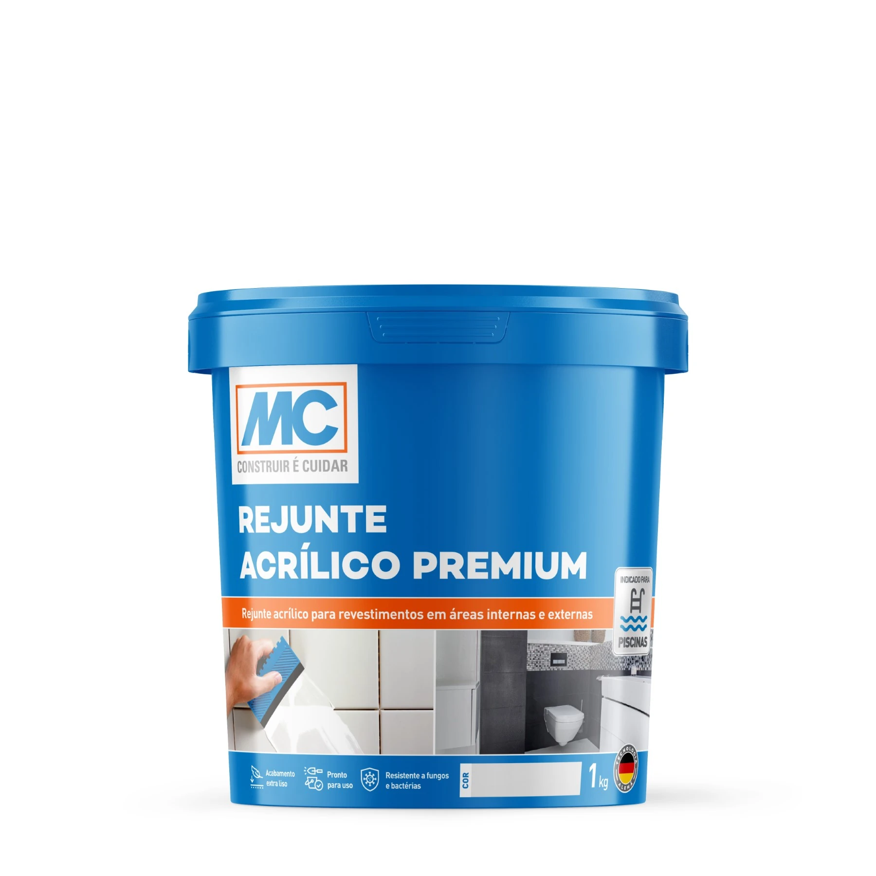Rejunte Acrílico Premium Imbuia 1 Kg Mc Bauchemie