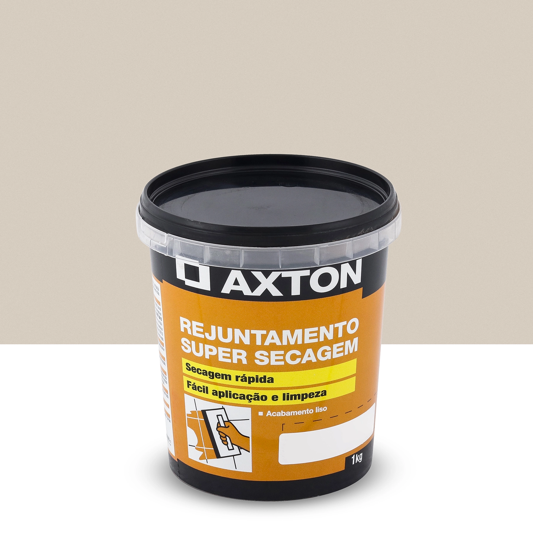 Rejunte Cimentício Aditivado Crema Marfil 1 Kg Axton