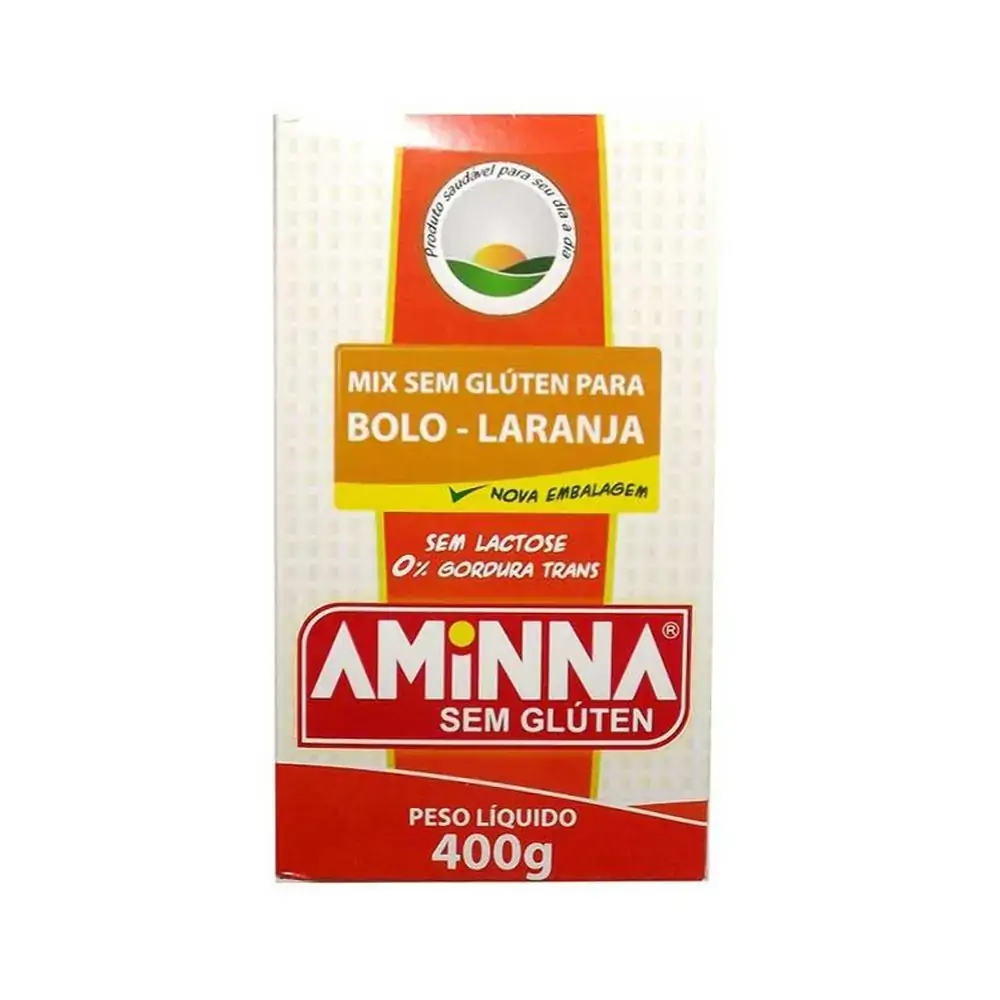 Mix Bolo S/gluten Aminna Laranja