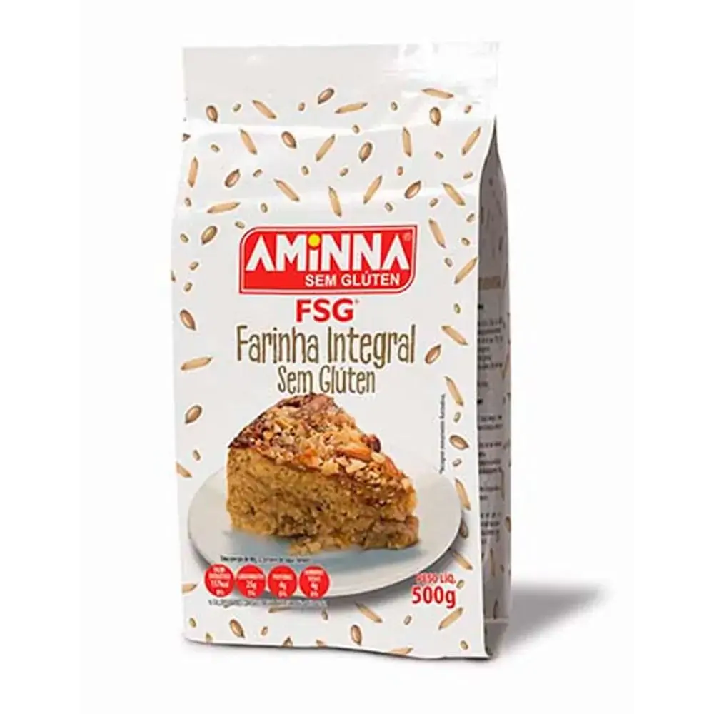 Farinha sem Glúten Integral Aminna 500 g