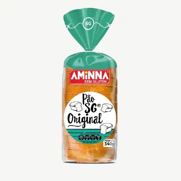 Pao Aminna 340g S/gluten Original