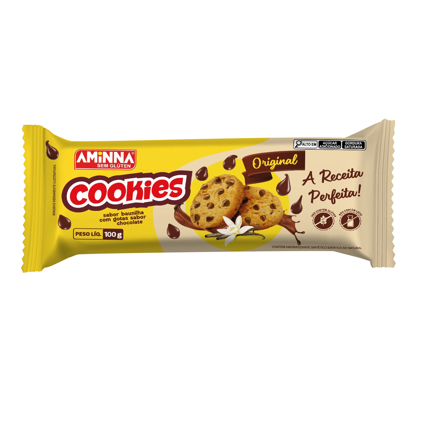 Cookies Original S/glutem Aminna 100g