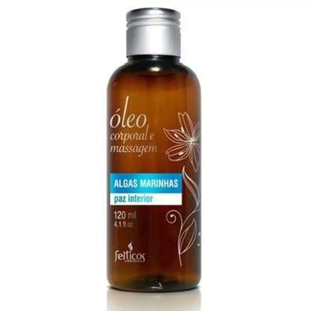 Oleo Corporal E Massagem Algas Marinhas 120ml Feitiços