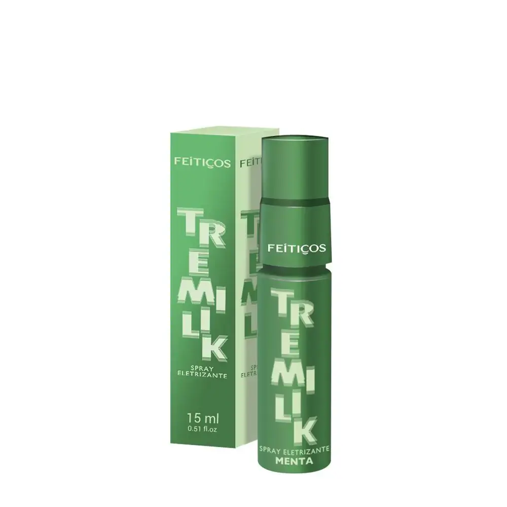 Tremilik Menta Spray Eletrizante 15ml Feitiços Aromaticos