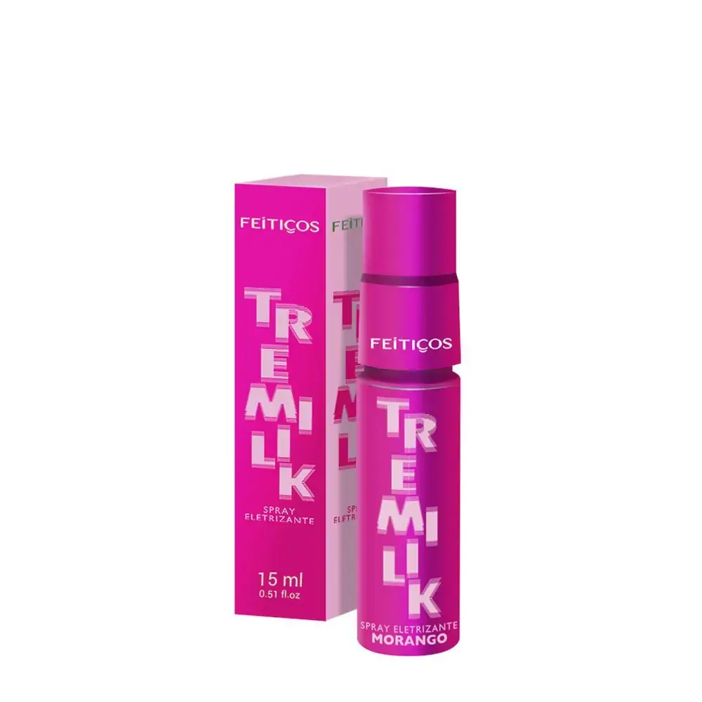 Tremilik Morango Spray Eletrizante 15ml Feitiços Aromaticos