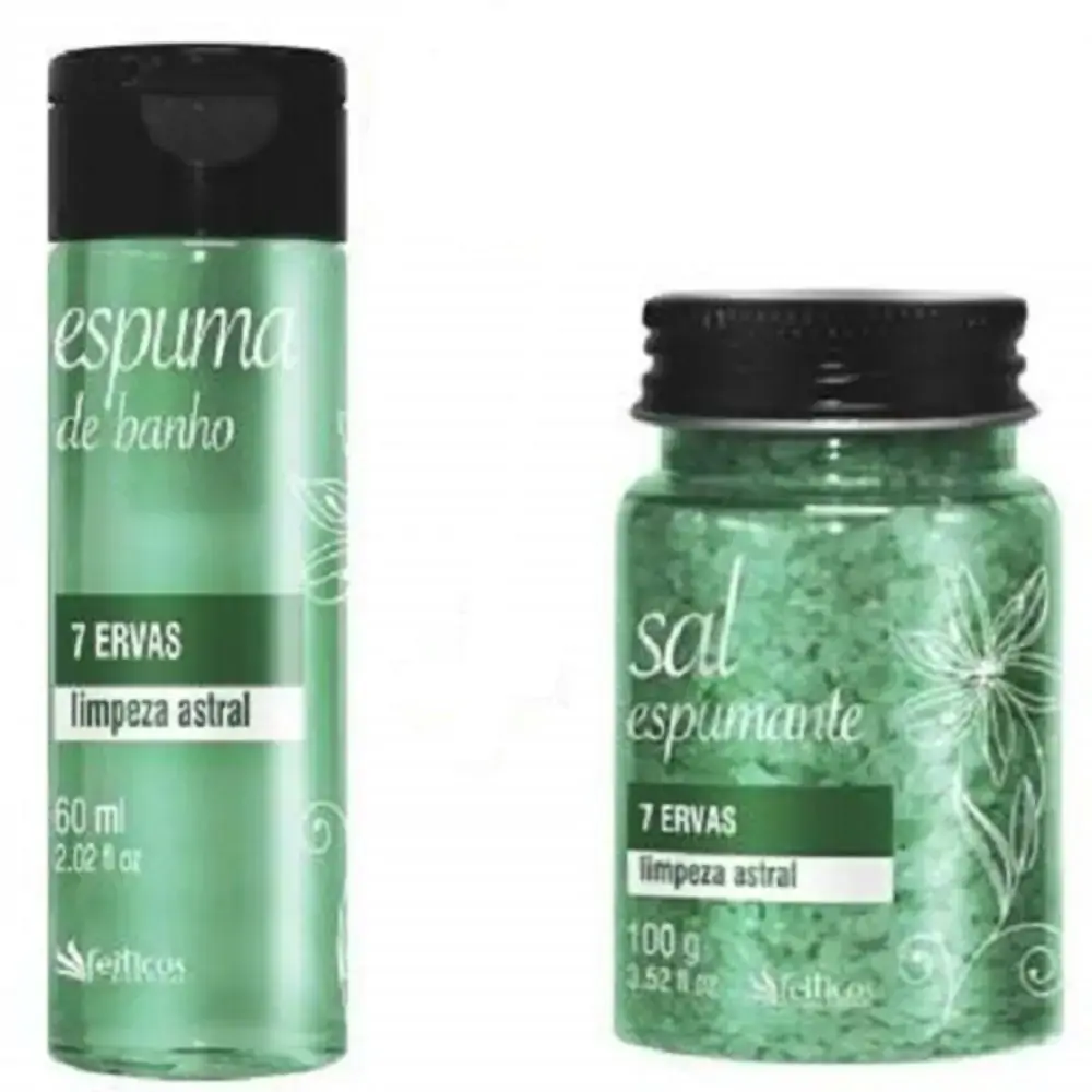 Espuma De Banho 7 Ervas 60ml
