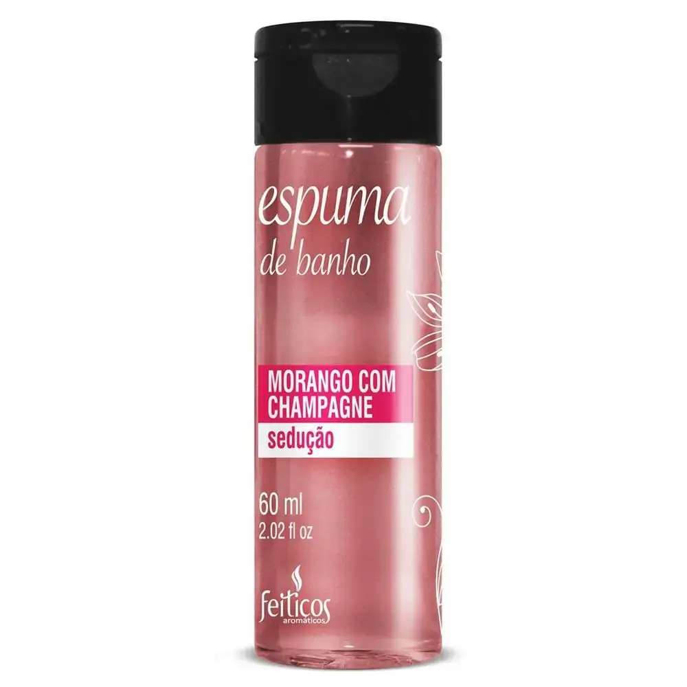 Espuma De Banho 60 Ml Morango C Champagne