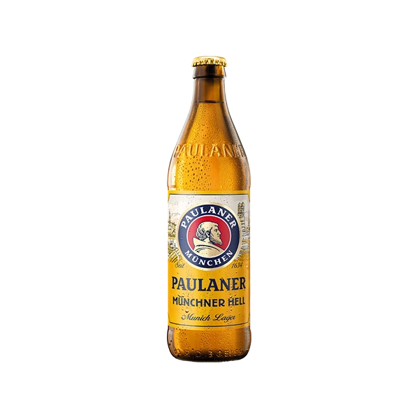 Cerveja Münchner Hell Puro Malte Paulaner Garrafa 500ml