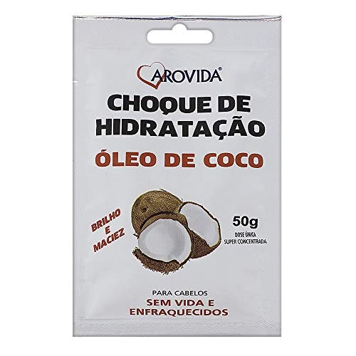Mascara Trat Arovida Oleo Coco Sache 50gr