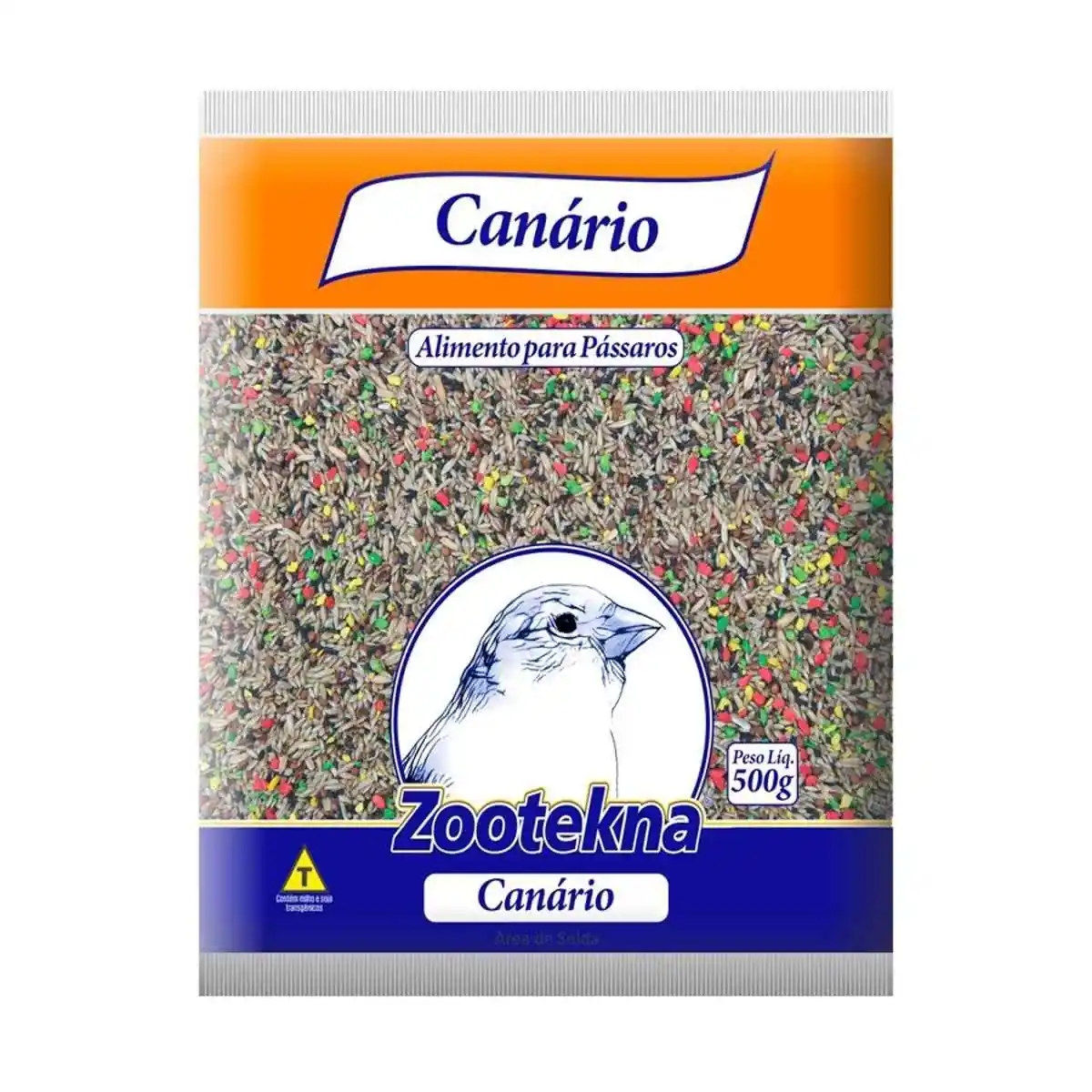 Ração Zootekna Para Canários Mistura De Sementes