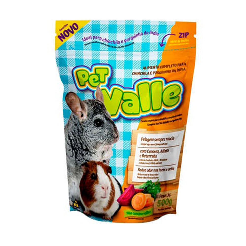 Ração Zootekna Pet Valle Para Chinchilas E Porquinhos Da índia