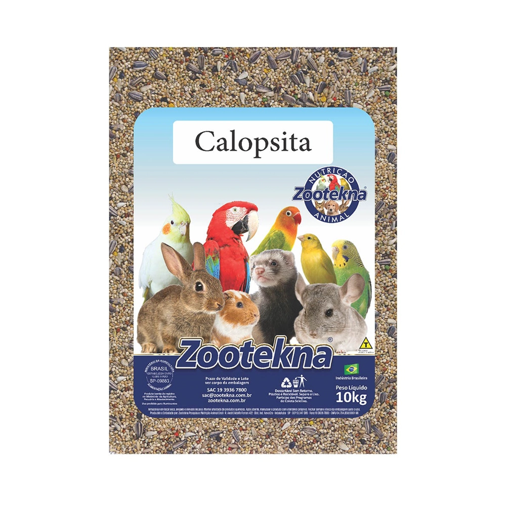Agapornis/calopsita 10kg
