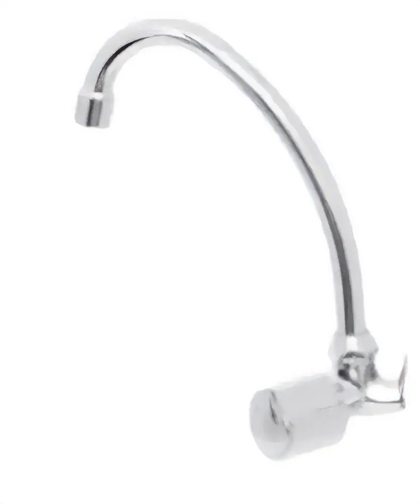 Torneira De Parede Para Cozinha Clean Bica Móvel 1156 C40 Cromado - Samer