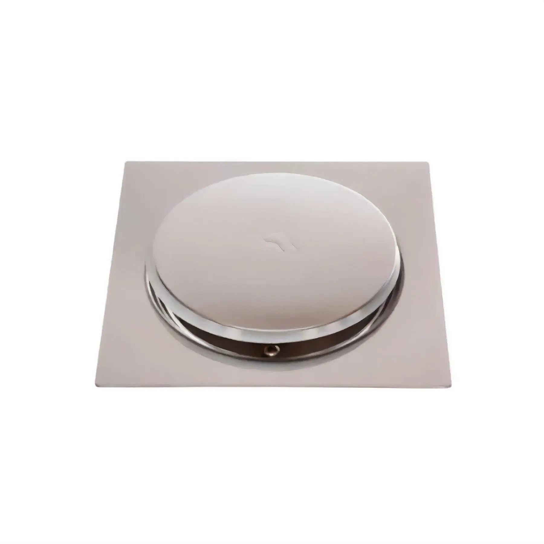 Grelha Click Quadrada 10x10cm Inox - Samer