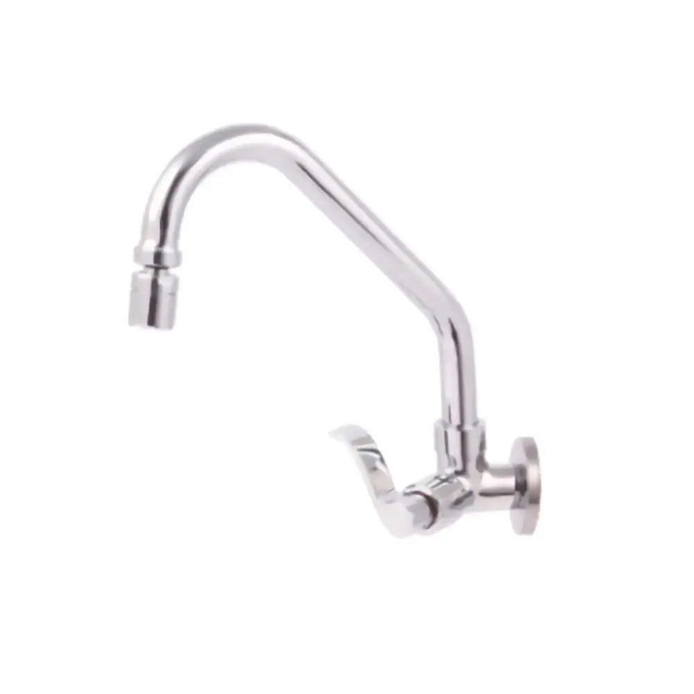Torneira De Parede Para Cozinha Clean Bica Móvel 1156 C67 1/4v Cromado - Samer