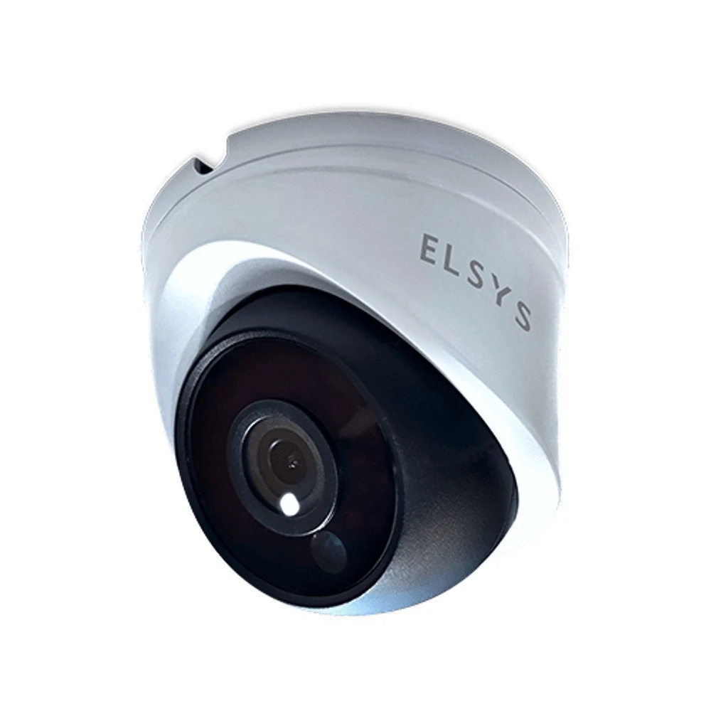Camera Bnc 4x1 Full Hd Dome Plastica Bnc-pfhd 228 D Elsys