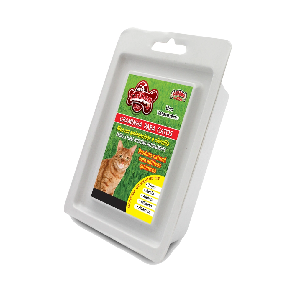 Graminha Digestiva Da Cat Dog Para Gatos 60 G