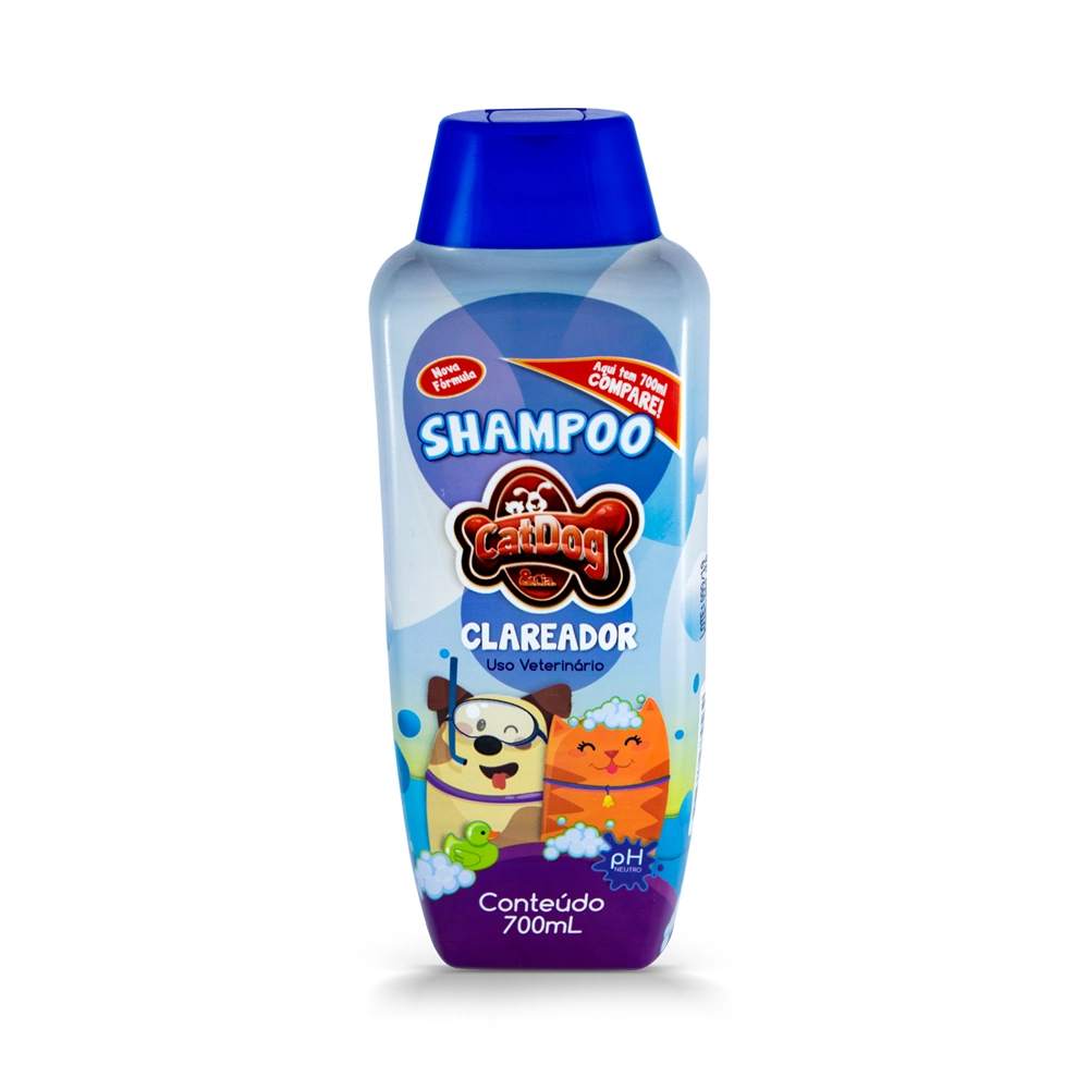 Shampoo Clareador 700ml Catdog Para Cães