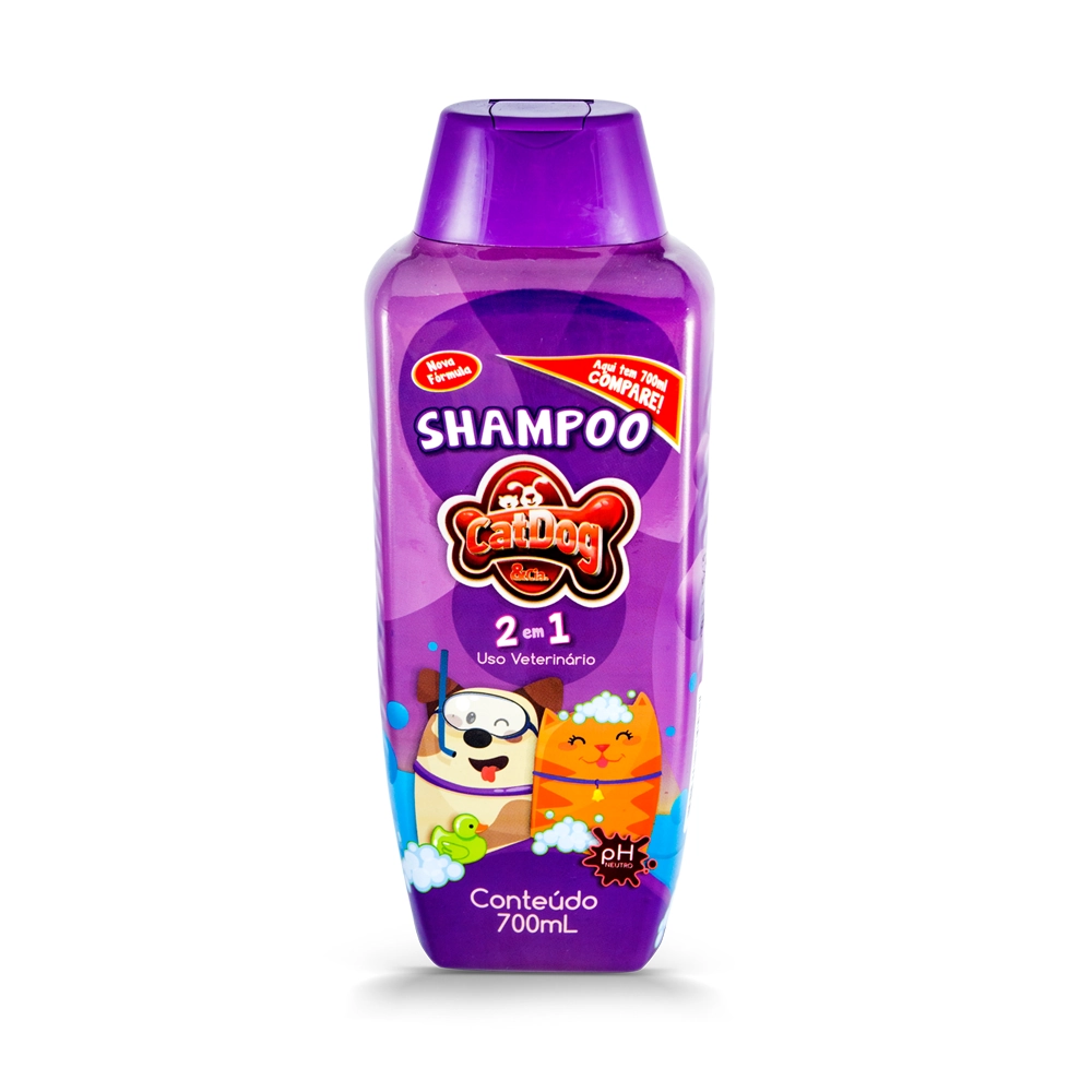 Shampoo 2em1 Cat Dog 700ml