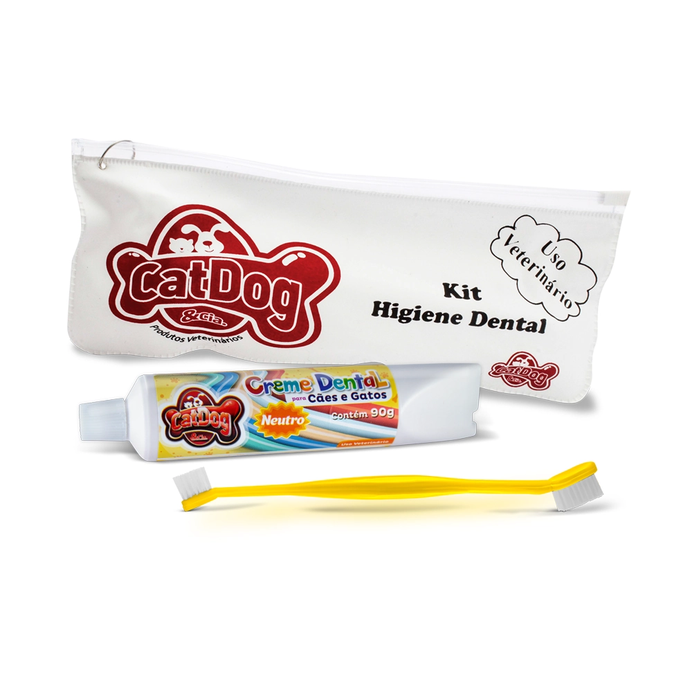 Conjunto Higiene Bucal Neutro E Cabo Longo