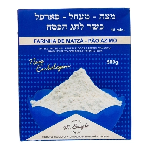 Farinha Matza Matzes 500gr Mel