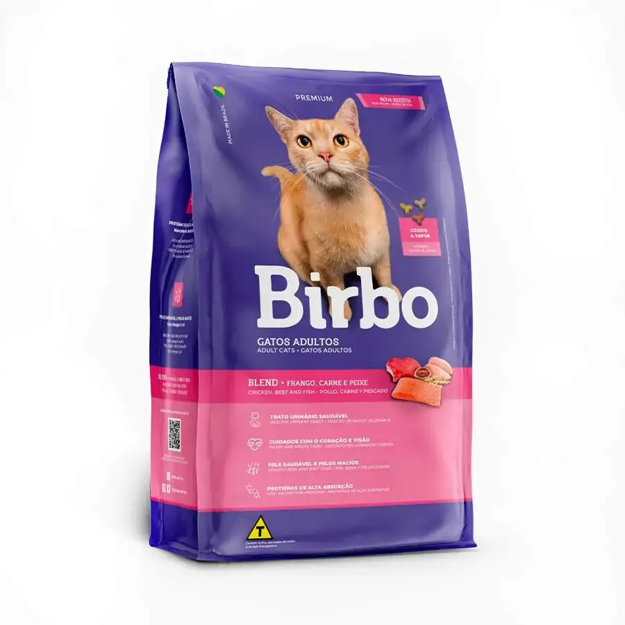 Birbo Gatos 1kg Blend Frango Carne