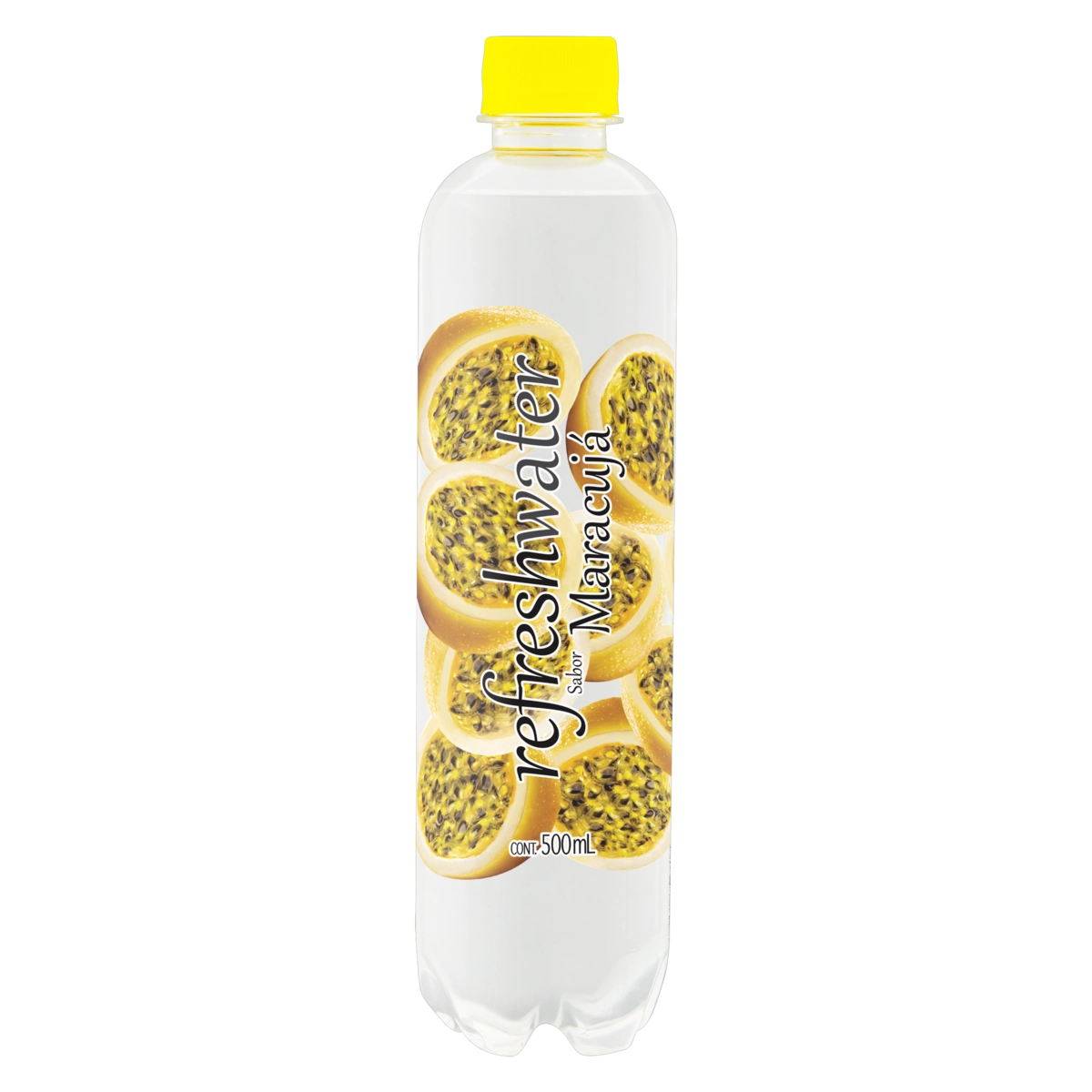 água Aromatizada Sem Gás Maracujá Refreshwater Garrafa 500ml