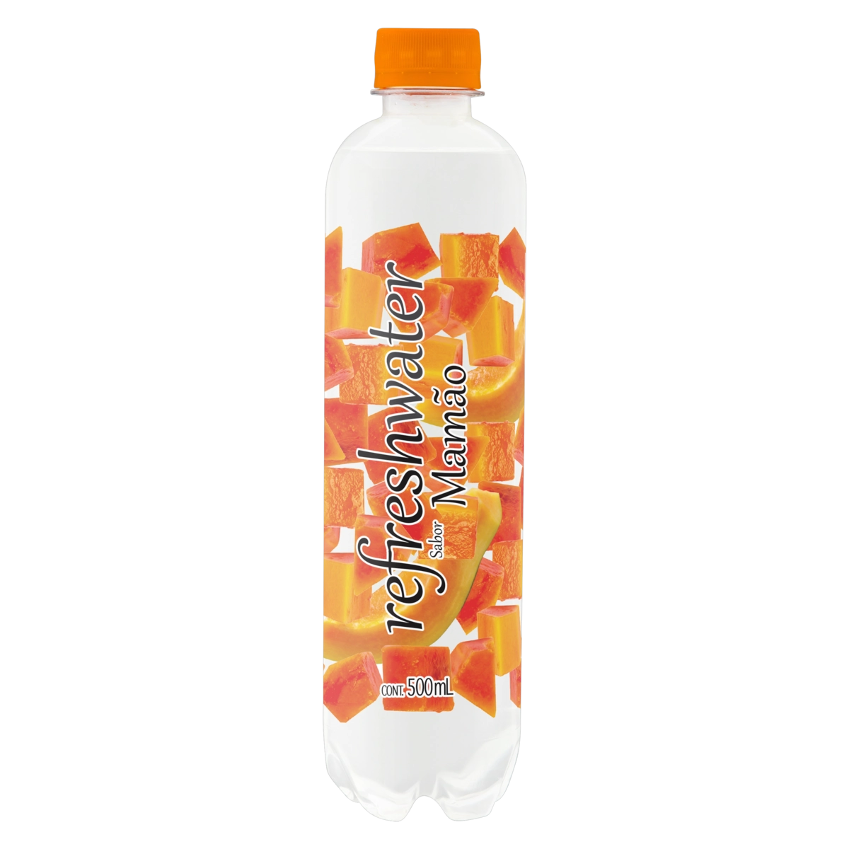 água Aromatizada Sem Gás Mamão Refreshwater Garrafa 500ml