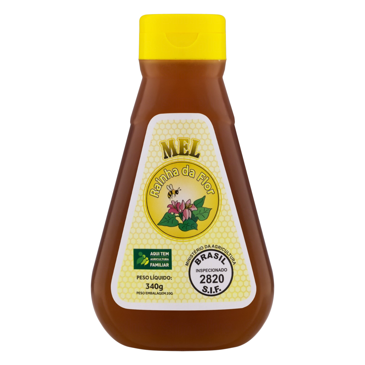 Mel Florada Silvestre Rainha Da Flor Squeeze 340g