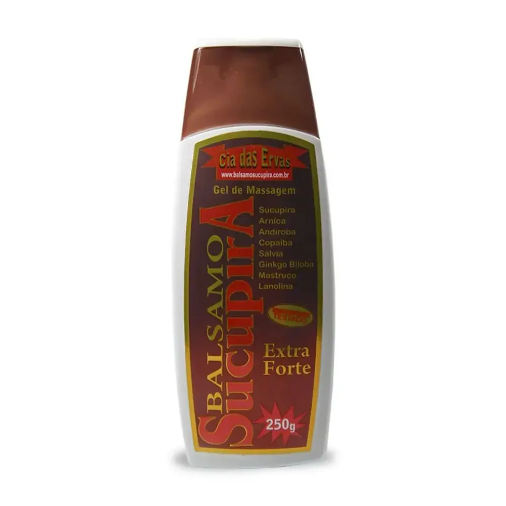 Gel Para Massagem Balsamo Sucupira 200g Velomed