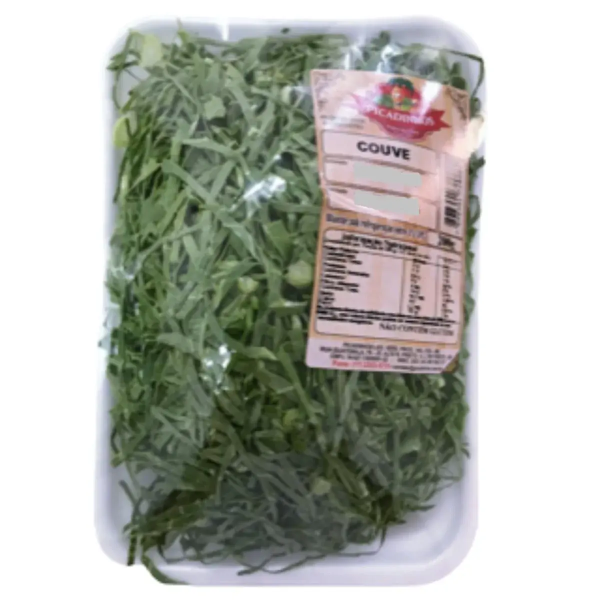 Couve Fatiada Bandeja 120g