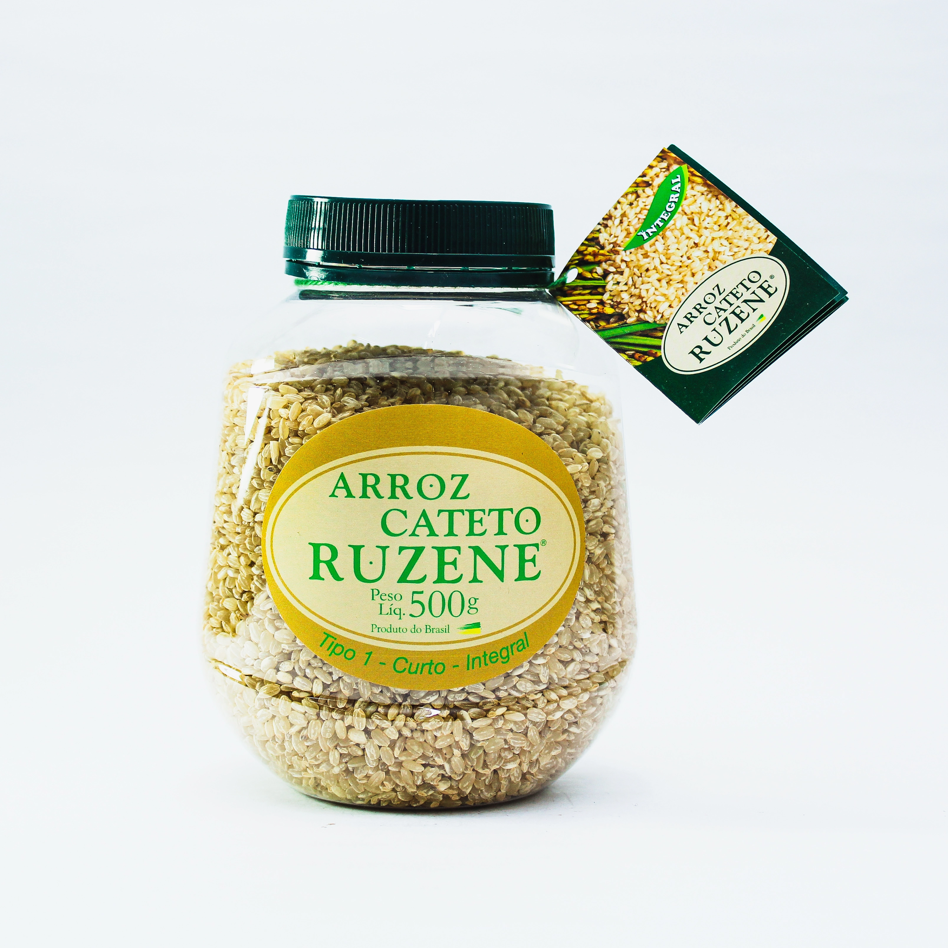 Arroz Cateto Integral 500g Ruzene Ruzene