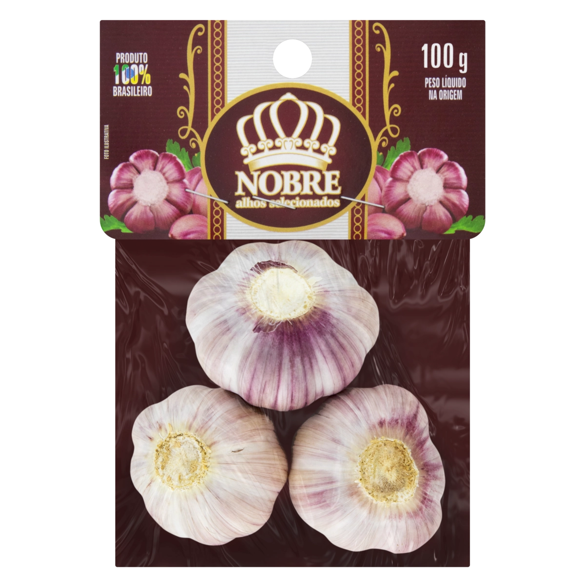 Alho Roxo Especial Nobre 100g