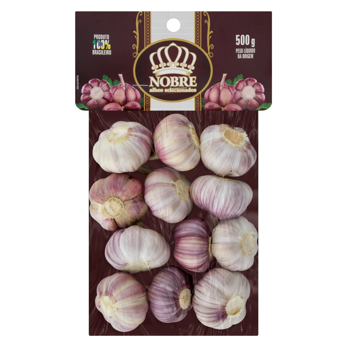 Alho Roxo Especial Nobre 500g