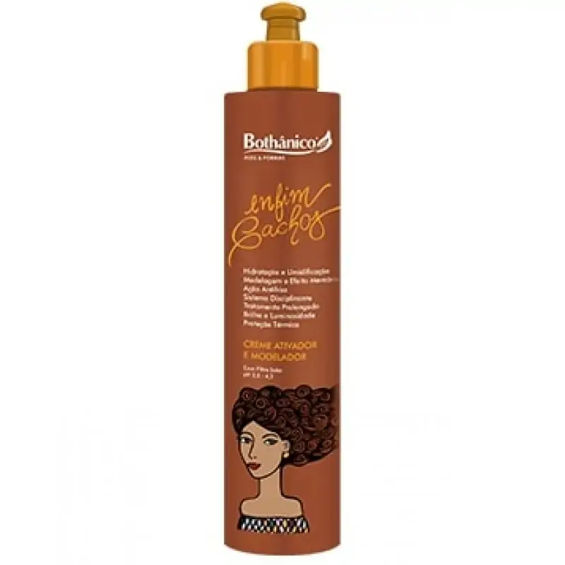 Creme Ativador E Modelador Bothanico Hair Enfim Cachos 200ml