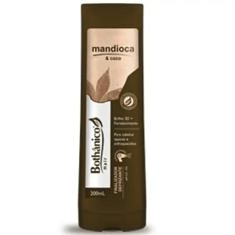 Finalizador Bothanico 200ml Mandioca/coco