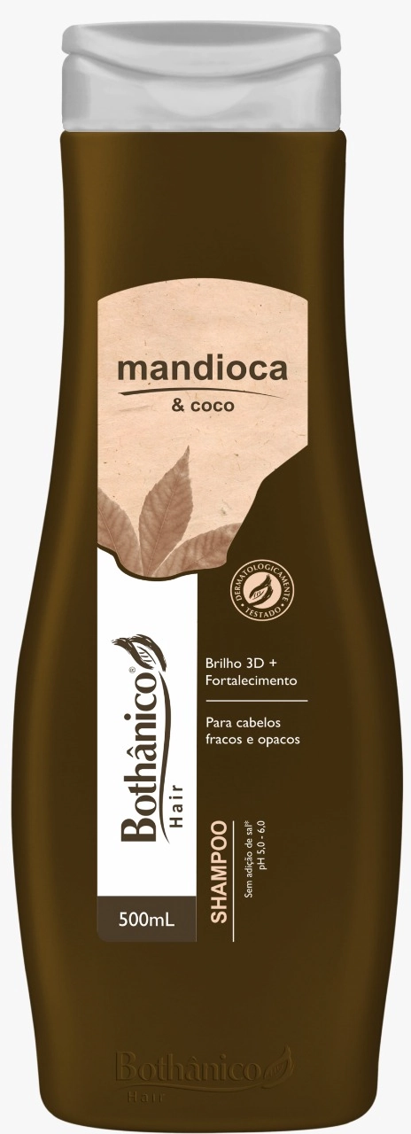 Shampoo Bothanico Mandioca/coco 500ml