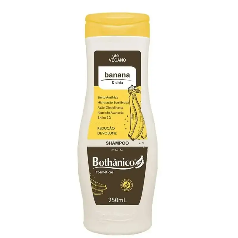 Shampoo Banana E Chia Bothanico Hair 250