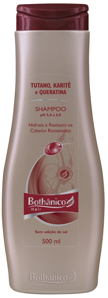 Shampoo 500ml Tutano Karite E Queratina Bothanico Hair