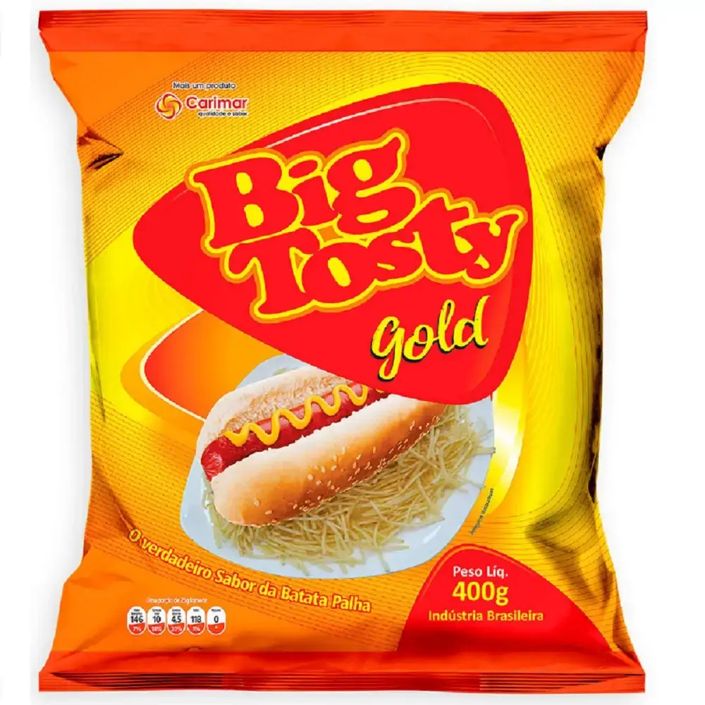 Batata Palha Big Tosty Gold 500g