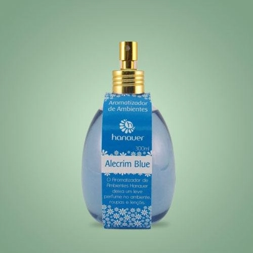 Aromatizante Ambiente Alecrim Blue Hanauer 300ml