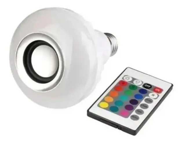 Lâmpada Musical De Led Bluetooth Wj-l2